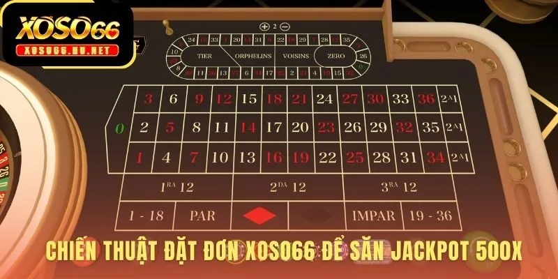 Đặt đơn trong Lightning Roulette là cách duy nhất săn Jackpot 500x